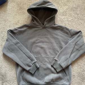 COMFRT Signature Hoodie Weighted Heavyweight Fleece Steel Grey Size Medium
